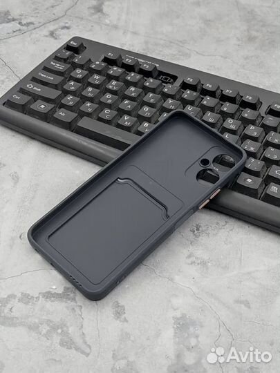 Чехол-накладка с картхолдером для Tecno