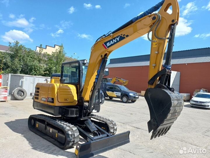 Мини-экскаватор Sany SY55C, 2024