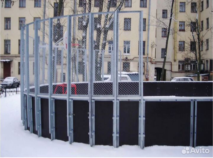 Хоккейная коробка Б/У