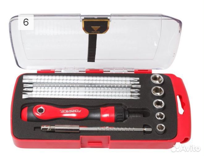 Отвертка реверсивная телескопич-я переставная