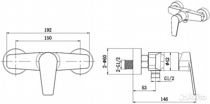 Allen Brau 5.E1004-31 Смеситель для душа