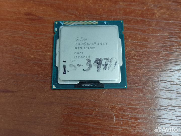 Процессор intel core i5-3470