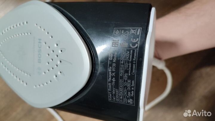 Утюг bosch sensixxx da30 easycomfort