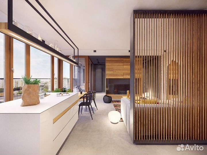 Декоративные рейки для стен