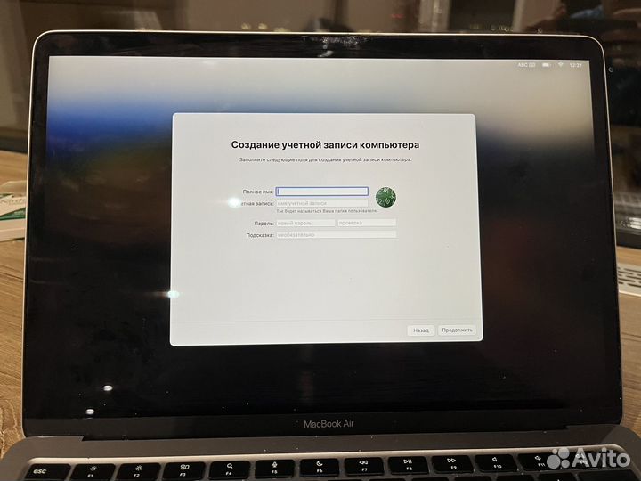 Apple MacBook air 13 2020 m1 16gb 512