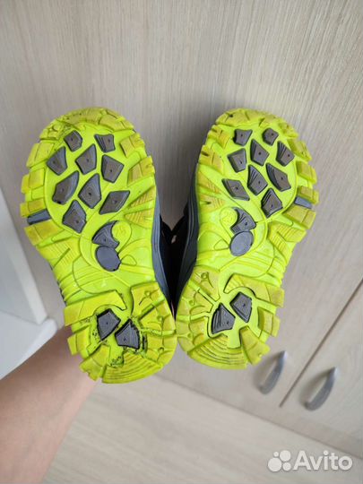 Ботинки зимние 25р blue