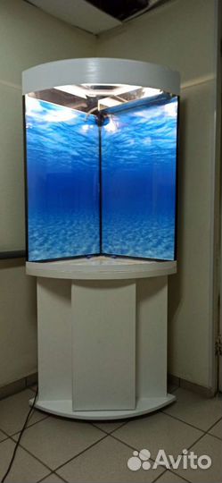 Аквариум 200 свет биофильтр фон подставка