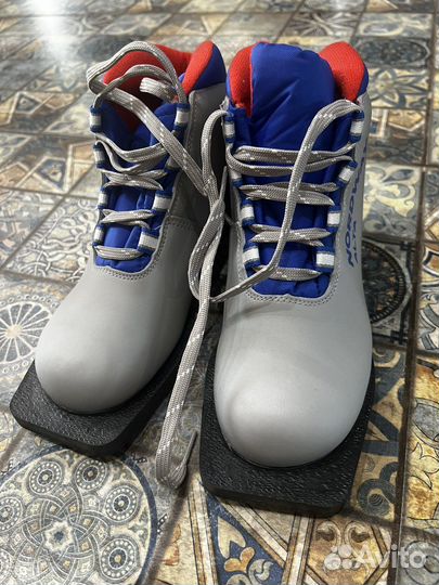 Лыжи беговые детские 140 Nordway с ботинками 34