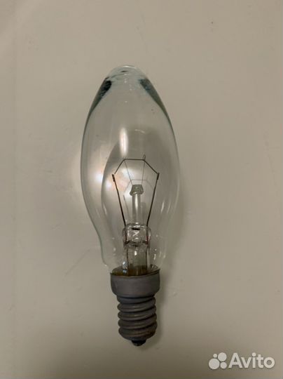 Лампа накаливания 40Вт - Е14, 60Вт- Е27