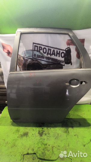 Дверь задняя левая калина