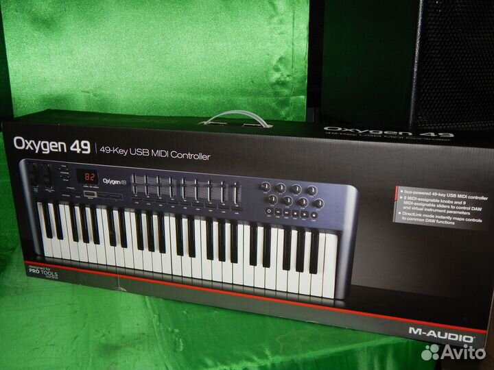 M-audio oxigen 49 Миди клавиатура