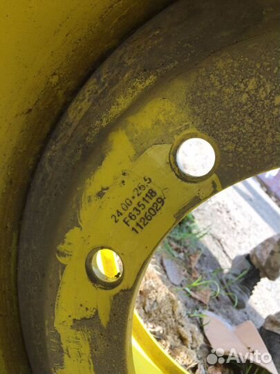 John Deere/Timberjack диски 24.00-26,5 F635118