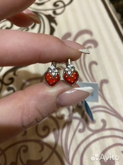 Серебряные серьги