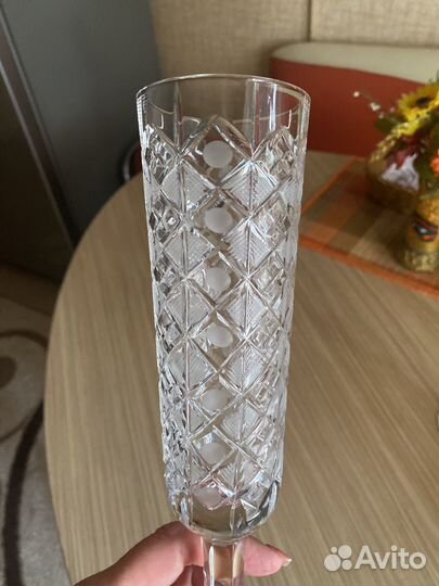 Свадебные хрустальные бокалы СССР