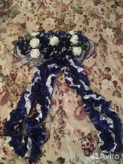 Свадебные украшения на машину