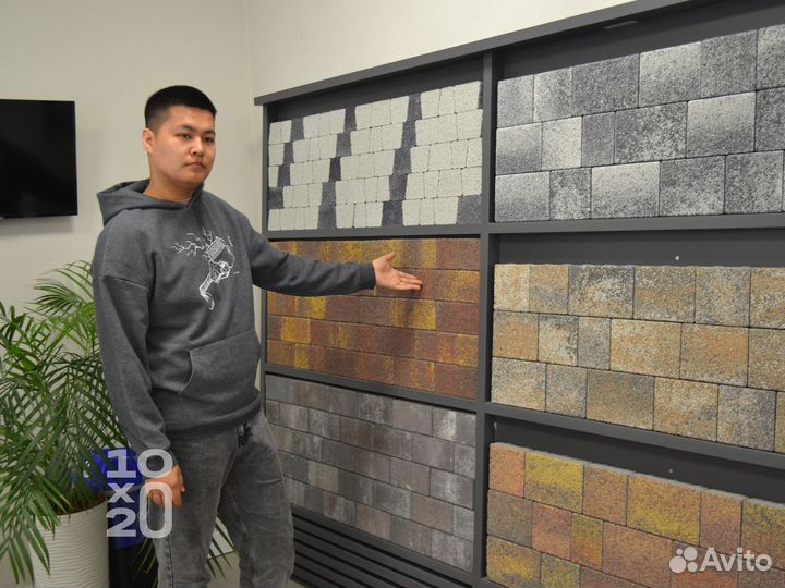 Тротуарная плитка, бордюры по ГОСТ