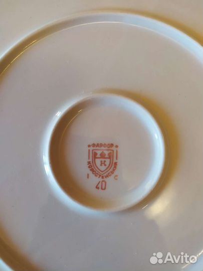 Чайно кофейный сервиз СССР