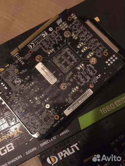 Видеокарта Palit GeForce GTX 1660 super