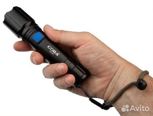 Фонарик металлический coba CB-39