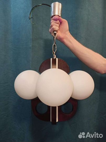 Светильник подвесной чсср винтаж