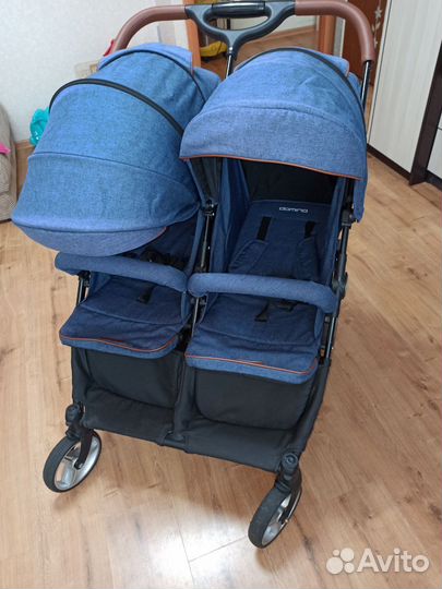 Прогулочная коляска для двойни или погодок