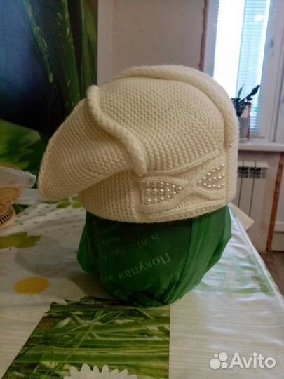 Шапка женская вязаная