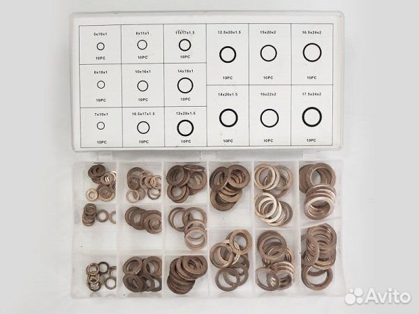 Набор резиновых прокладок (407 шт)