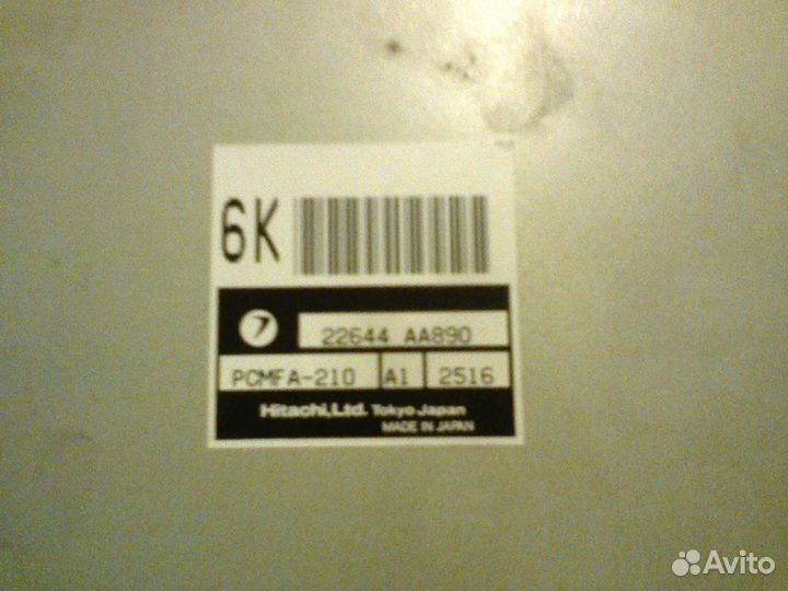 Блок управления двс Subaru impreza GG2, EJ15