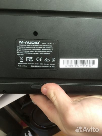 Midi клавиатура 32 клавиши M-Audio Axiom AIR Mini