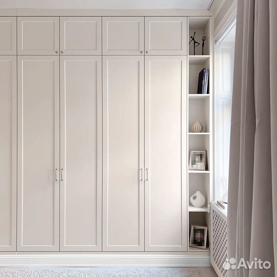 Шкаф с фрезеровкой на заказ