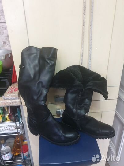 Сапоги женские зимние на меху