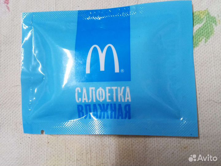 Влажная салфетка McDonald's