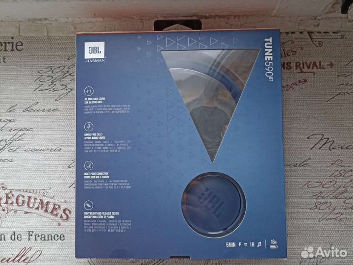 Беспроводные наушники JBL tune 590bt