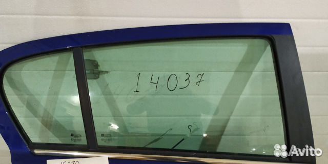 Opel astra H стекло задней правой двери