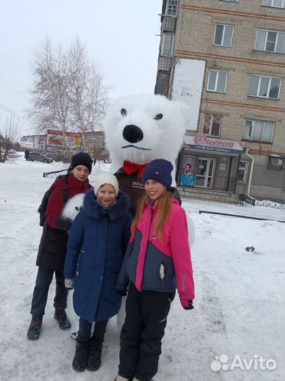 Поздравления от Потапыча, Микки и Минни Маус