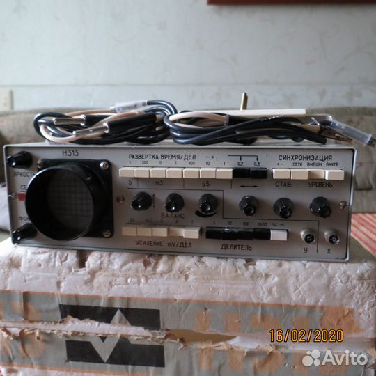 Осциллограф н313 СССР