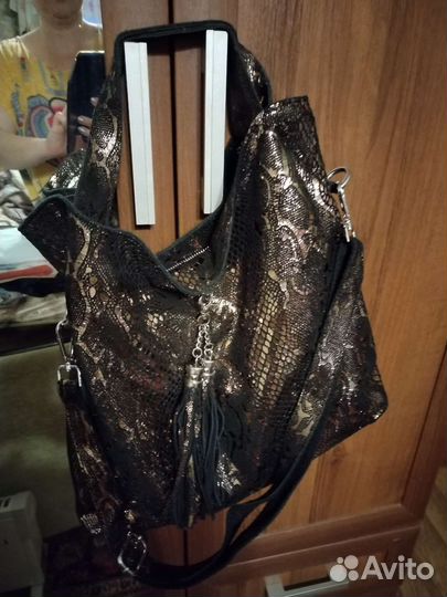 Сумка натуральная кожа