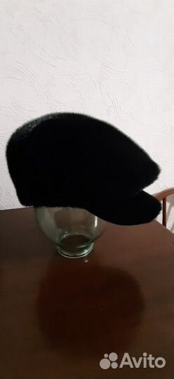 Меховая мужская кепка