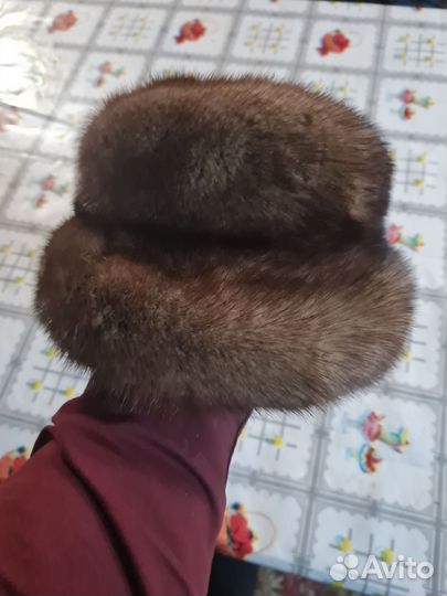 Шапка норковая