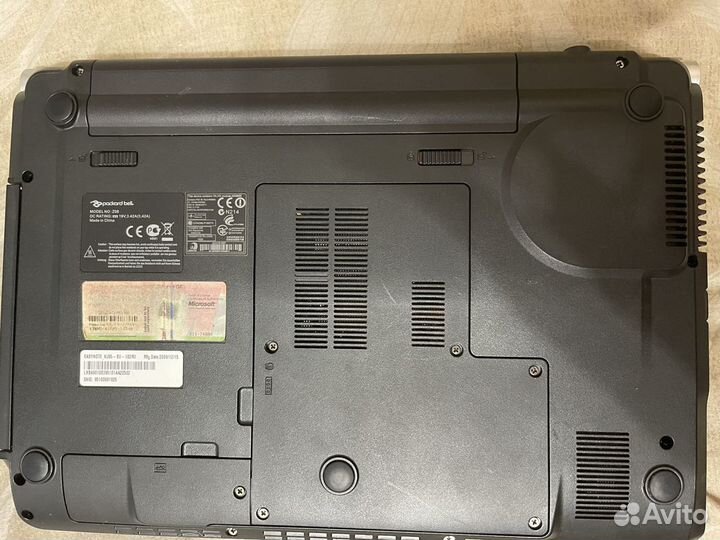 Ноутбук packard bell easynote nj65