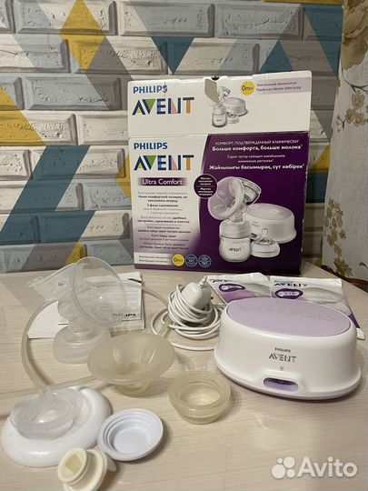 Молокоотсос электрический philips avent