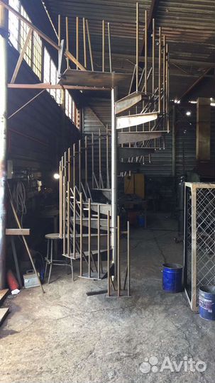 Лестницы жби и железные
