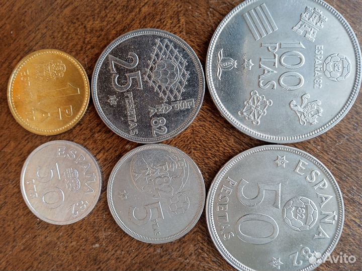 Монеты Испании