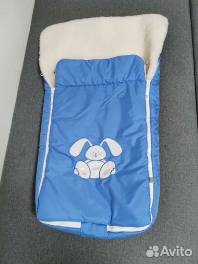 Зимний конверт в коляску