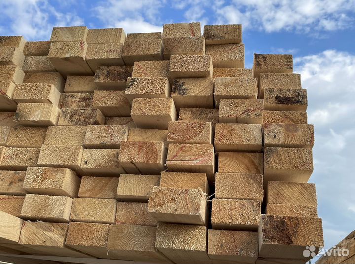 Доска обрезная ель