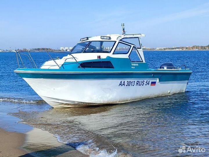 Аренда скоростного катера на Обском море