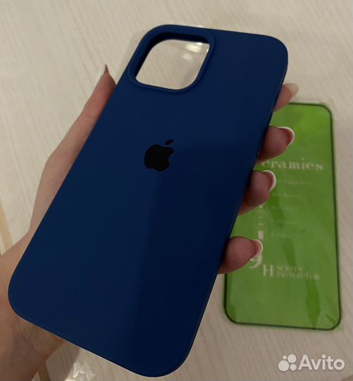 Чехол и стекло на iPhone 13 pro max