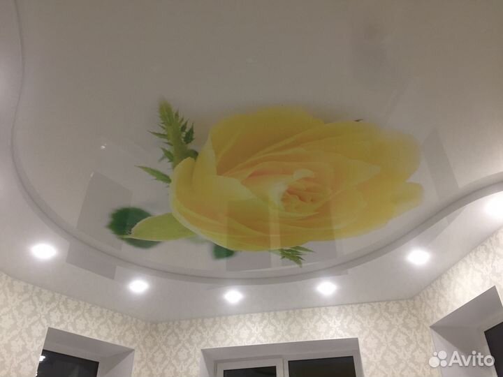 Натяжные потолки, глянцевые, матовые, тканевые