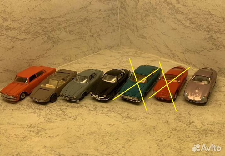 Alfa Romeo, Ford consul, ремейки из СССР 1:43