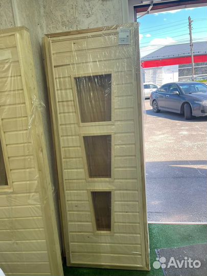 Двери деревянные для парилки